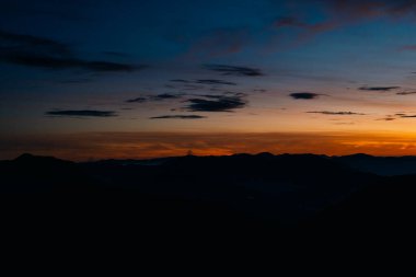 Dağ Pulag, Dağ Eyaleti, Filipinler. Yüksek kalite fotoğraf