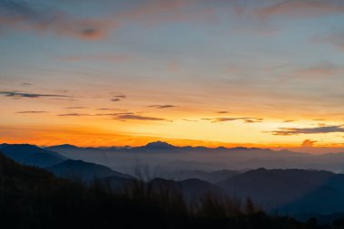 Dağ Pulag, Dağ Eyaleti, Filipinler. Yüksek kalite fotoğraf