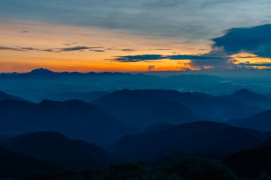 Dağ Pulag, Dağ Eyaleti, Filipinler. Yüksek kalite fotoğraf