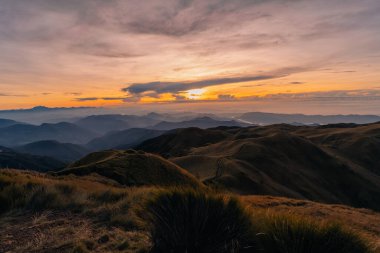 Dağ Pulag, Dağ Eyaleti, Filipinler. Yüksek kalite fotoğraf