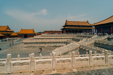 Pekin, Çin - 2 Mayıs 2025 Yasak Şehir Kuzey Kapısı. Yüksek kalite fotoğraf