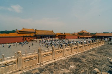 Pekin, Çin - 2 Mayıs 2025 Yasak Şehir Kuzey Kapısı. Yüksek kalite fotoğraf