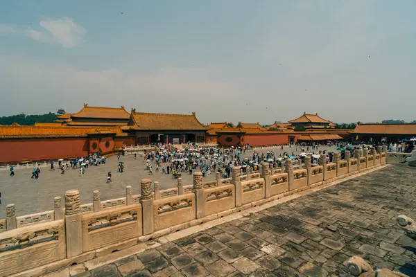 Pekin, Çin - 2 Mayıs 2025 Yasak Şehir Kuzey Kapısı. Yüksek kalite fotoğraf