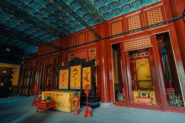 Pekin, Çin - 2 Mayıs 2025 Yasak şehir, imparatorun sarayı. Yüksek kalite fotoğraf