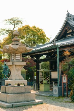 Shikoku, Japonya - 2 Mayıs 2025 No.55 Nankobo Tapınağı, Shikoku haccında. Yüksek kalite fotoğraf