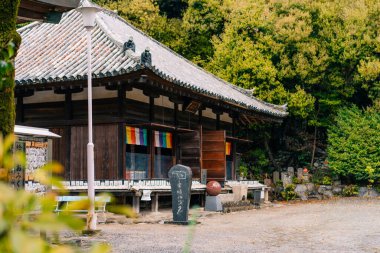 Shikoku, JAPONYA - 2 Mayıs 2025 No. 51 Ishite Tapınağı, Shikoku haccında. Yüksek kalite fotoğraf