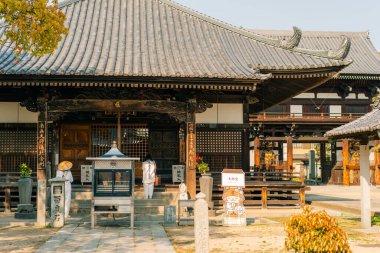 Shikoku, Japonya - 2 Mayıs 2025 No.55 Nankobo Tapınağı, Shikoku haccında. Yüksek kalite fotoğraf