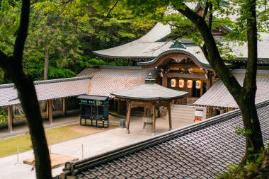 Shikoku, JAPAN - 2 Mayıs 2025 Temple 64, Maegamiji Shikoku haccında. Yüksek kalite fotoğraf
