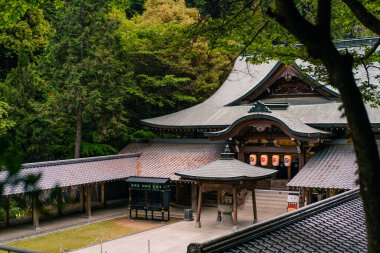 Shikoku, JAPAN - 2 Mayıs 2025 Temple 64, Maegamiji Shikoku haccında. Yüksek kalite fotoğraf