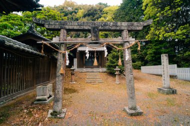 Shikoku, Japonya - 2 Mayıs 2025 Ko-onji Tapınağı, No. 61, Shikoku haccında. Yüksek kalite fotoğraf