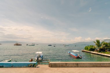 Porto Galerisi, Filipinler - 3 Mayıs 2025 bir turizm beldesi. Yüksek kalite fotoğraf