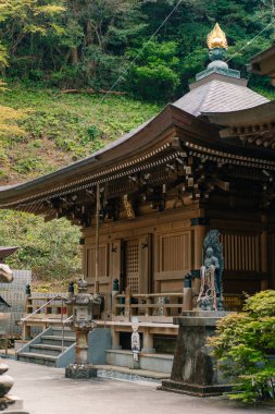  Tokushima, Japonya - 2 Mayıs 2025 No.36 Shoryu Tapınağı Shikoku haccında. Yüksek kalite fotoğraf