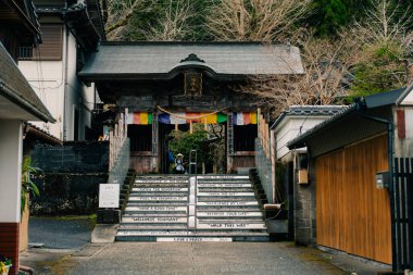  Tokushima, Japonya - 2 Mayıs 2025 No. 37 Iwamotoji Tapınağı Shikoku haccında. Yüksek kalite fotoğraf