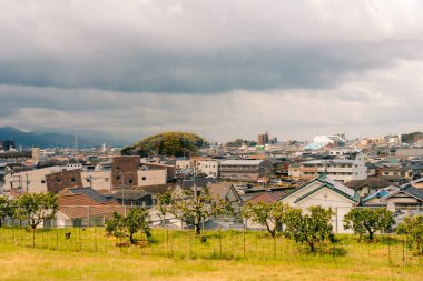 Matsuyama Şehri, Ehime Bölgesi, Japonya. Yüksek kalite fotoğraf