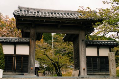 Shikoku, Japonya - 2 Mayıs 2025 No. 50 Hantaji Tapınağı, Shikoku haccında. Yüksek kalite fotoğraf