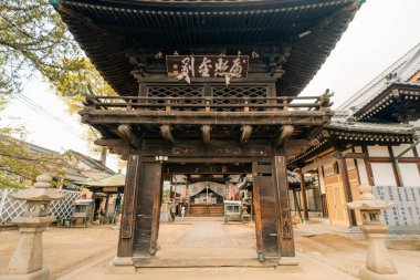 Shikoku, JAPONYA - 2 Mayıs 2025 53 Enmyouji Tapınağı, Shikoku haccında. Yüksek kalite fotoğraf