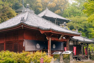 Shikoku, Japonya - 2 Mayıs 2025 Kannon Tapınağı No. Shikoku haccında 69. Yüksek kalite fotoğraf