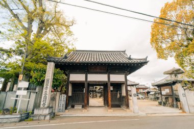 Shikoku, JAPONYA - 2 Mayıs 2025 53 Enmyouji Tapınağı, Shikoku haccında. Yüksek kalite fotoğraf