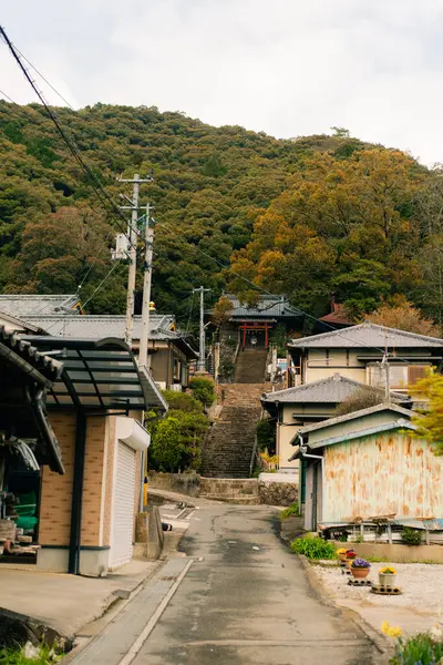 Shikoku, JAPAN - 2 Mayıs 2025 No.41 Ryuko Tapınağı, Shikoku haccında. Yüksek kalite fotoğraf
