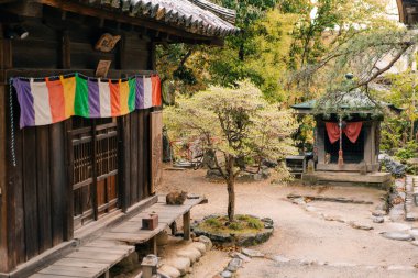 Shikoku, JAPONYA - 2 Mayıs 2025 No. 51 Ishite Tapınağı, Shikoku haccında. Yüksek kalite fotoğraf