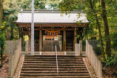 Shikoku, Japonya - 2 Mayıs 2025 Ko-onji Tapınağı, No. 61, Shikoku haccında. Yüksek kalite fotoğraf