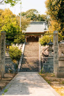 Shikoku, JAPONYA - 2 Mayıs 2025 Kokubun Tapınağı 59, Shikoku haccında. Yüksek kalite fotoğraf