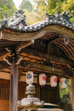 Shikoku, JAPAN - 2 Mayıs 2025 Temple 64, Maegamiji Shikoku haccında. Yüksek kalite fotoğraf