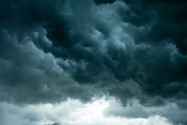Nuvens Tempestade Assustadoras Estão Chegando — Fotografia de Stock
