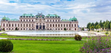 Viyana, Avusturya 'daki Bahçe ve Belvedere Sarayı