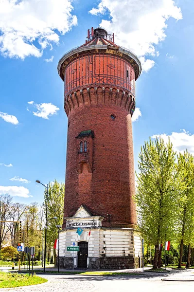 Стара Цегляна Башта Цзеві Польща — стокове фото