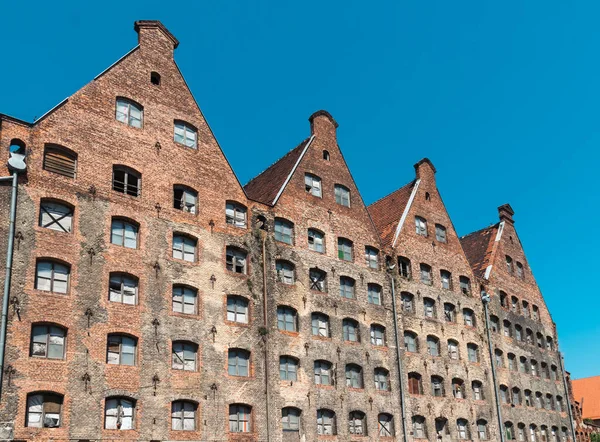 Old Ruined Granary Gdansk — Stock Photo, Image