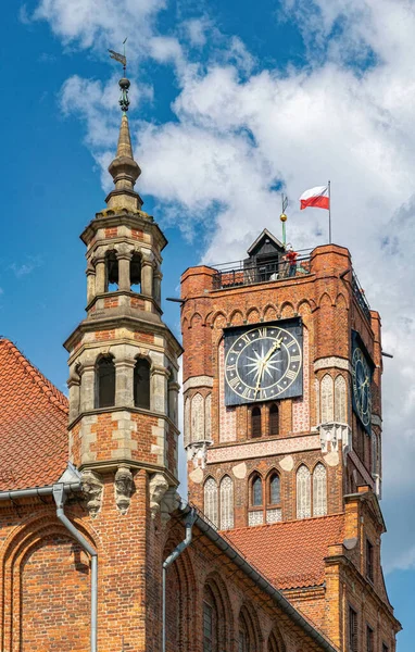 Stadhuis Torun Polen — Stockfoto