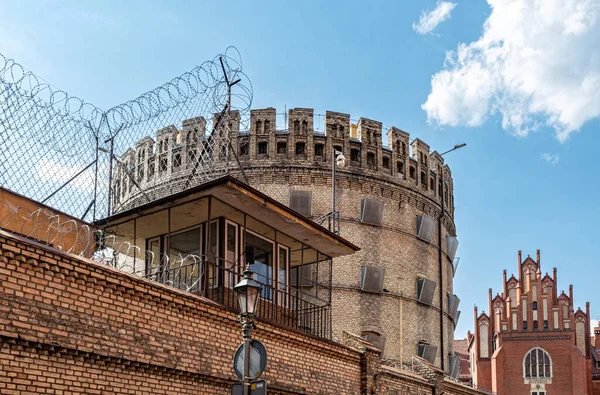 Стародавня Язниця Середньовічній Вежі Торуні — стокове фото