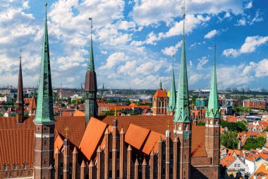 Gdansk 'taki Meryem Ana Bazilikası.
