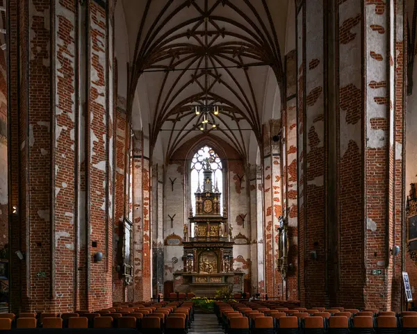Gdansk 'taki Gotik Ortaçağ St. John Katedrali