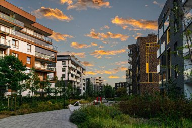 Avrupa 'da yeni evler inşa ediliyor. Konut geliştirme