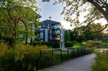 Yeni evler inşa ediliyor. Konut geliştirme