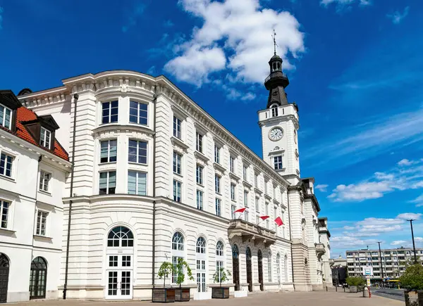 Varşova şehir merkezindeki güzel tarihi mimari