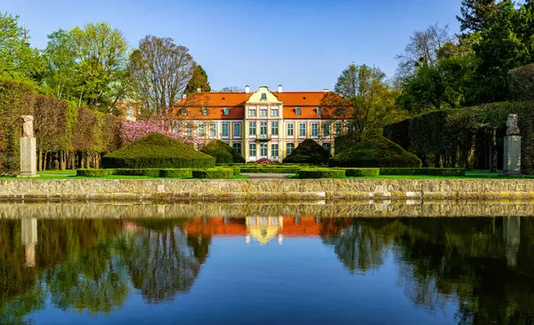 Gdansk 'ta tarihi Oliwa Parkı