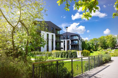 Yeni evler inşa ediliyor. Konut geliştirme