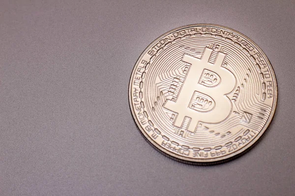 Przyszłość Pieniądza Bitcoin Technologia Inwestowanie Erę Cyfrową — Zdjęcie stockowe