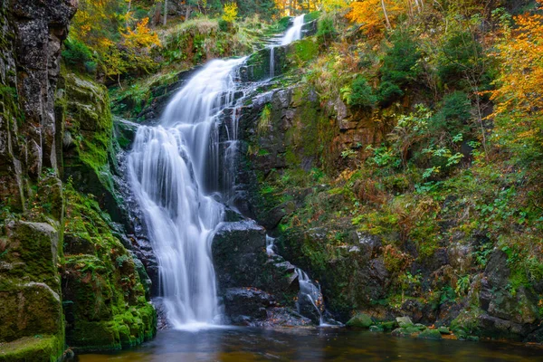 Kamienczyk Wasserfall Majestätische Kaskadenartige Schönheit — Stockfoto