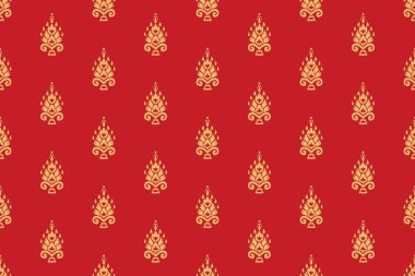 Desen çizimi, tekstil desenli duvar kağıdı baskısı, tekstil tasarımı için soyut