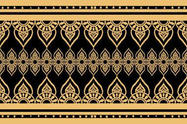 Çizimler, kabile deseni tasarımı, duvar kağıdı baskısı veya tekstil, çizgi soyut