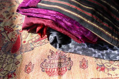 Kabile Asya kilidi deseni, duvar kağıdı baskısı veya tekstil, soyut çizgi