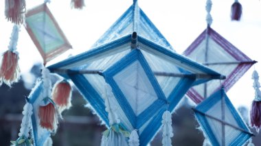 Örümcek ağı, Tayland 'daki Isan halkının batıl inançlarının, dinin ve inancın sembolü.