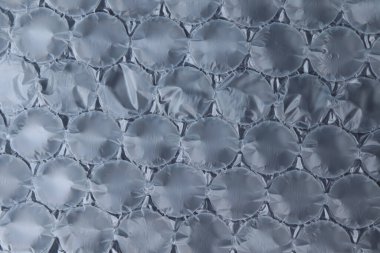 The film protects the surface from impact, Bubble wrap