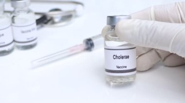 Bir şişe içinde kolerae aşısı, enfeksiyonun aşılanması ve tedavisi, bilimsel deney