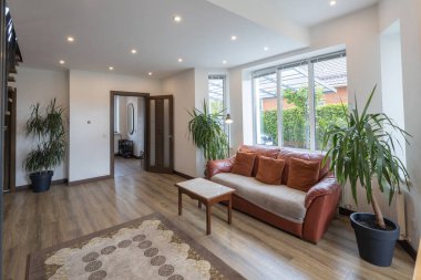 Modern evin içi kapalı.