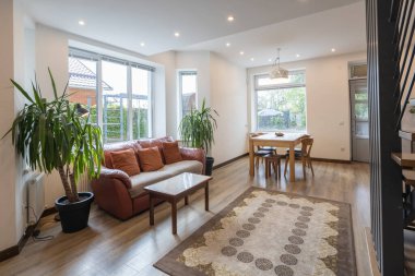 Modern evin içi kapalı.